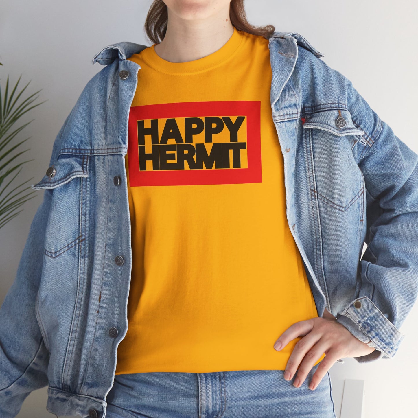 HAPPY HERMIT Unisex Heavy Cotton Tee