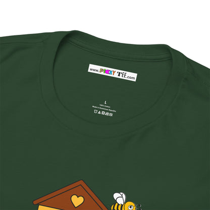 Please Beehive Unisex Heavy Cotton Tee