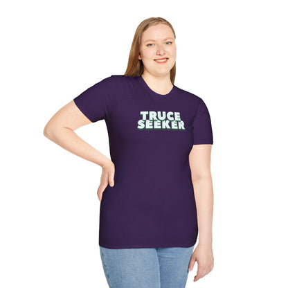 TRUCE SEEKER Unisex Softstyle 100% Cotton T-Shirt