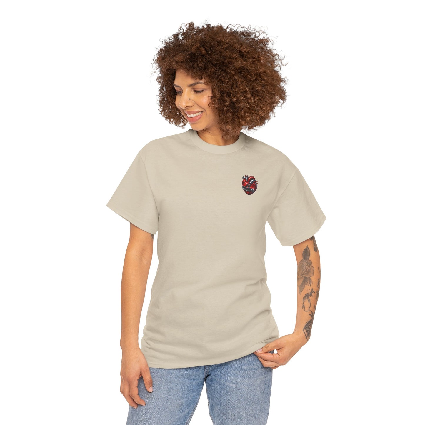 MUSCLE CŒUR Unisex Heavy Cotton Tee