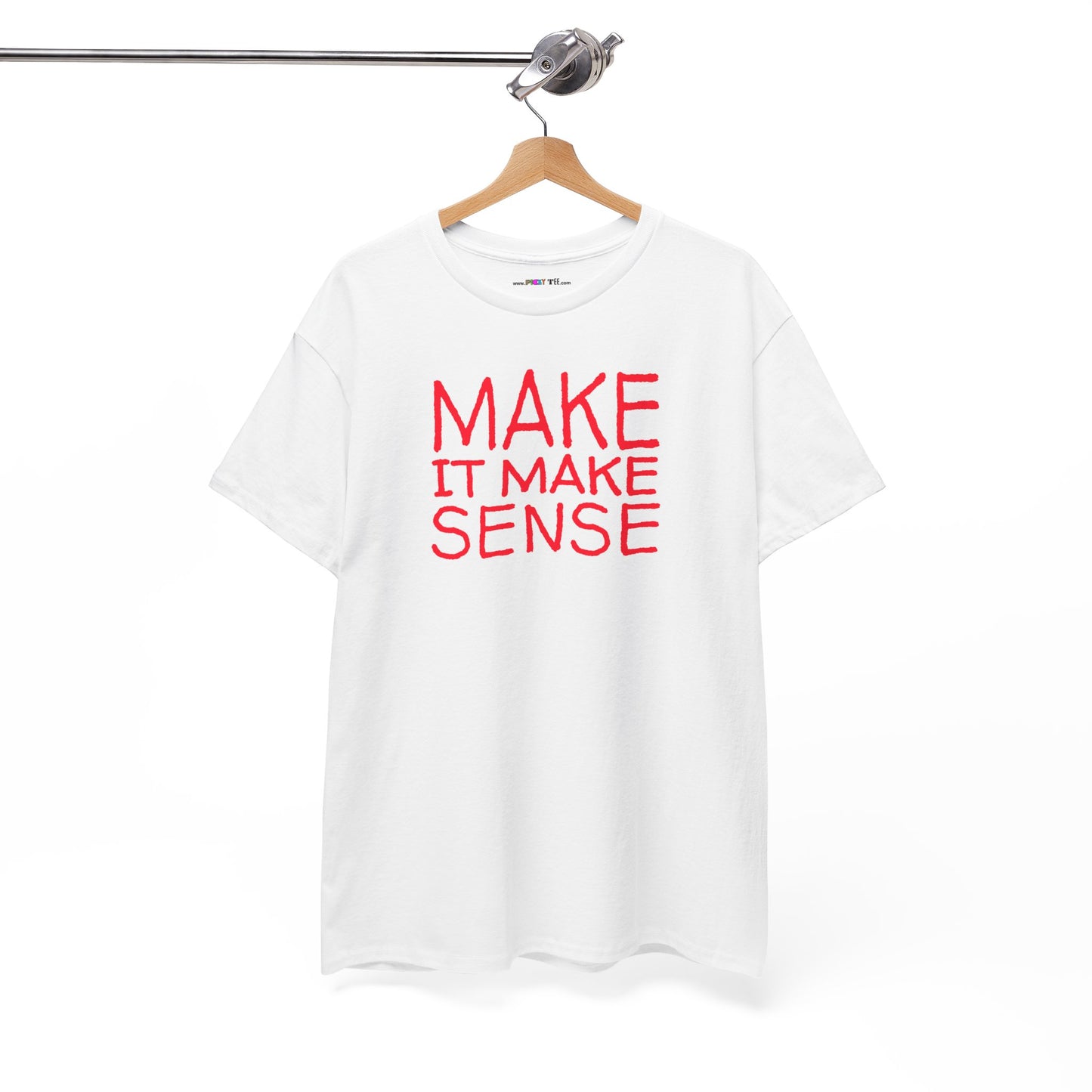 MAKE IT MAKE SENSE Unisex Heavy Cotton Tee