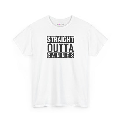 STRAIGHT OUTTA CANNES Unisex Heavy Cotton Tee