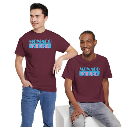 MONACO VICE Unisex Heavy Cotton Tee