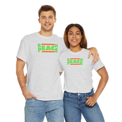 REACH PEACE Unisex Heavy Cotton Tee