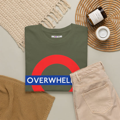 OVERWHELMED Unisex Heavy Cotton Tee
