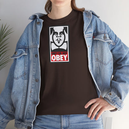 OBEY OR NOT OBEY? Unisex Heavy Cotton Tee