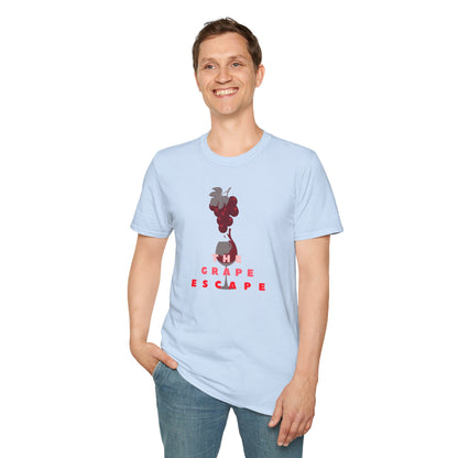 THE GRAPE ESCAPE Unisex Softstyle 100% Cotton T-Shirt