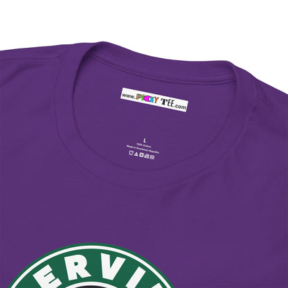 SERVINGCUNT Unisex Heavy Cotton Tee