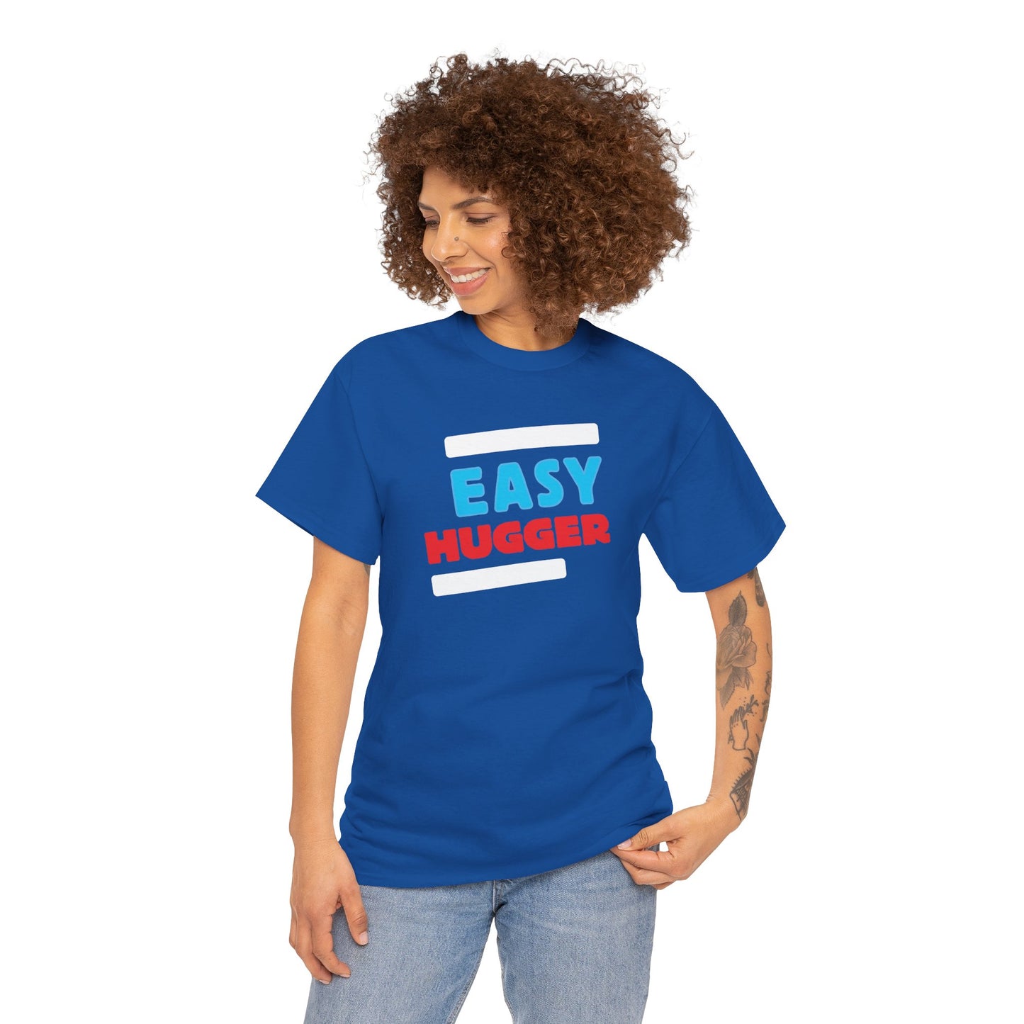 EASY HUGGER Unisex Heavy Cotton Tee