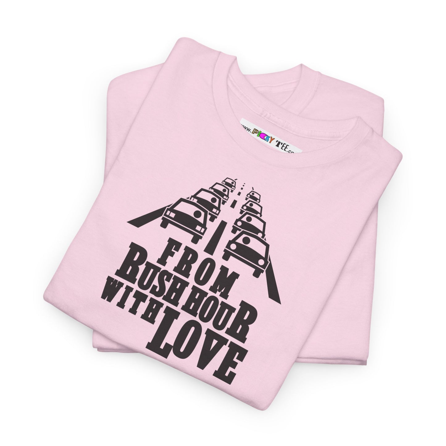 FROM RUSH HOUR WITH LOVE Unisex Heavy Cotton Tee