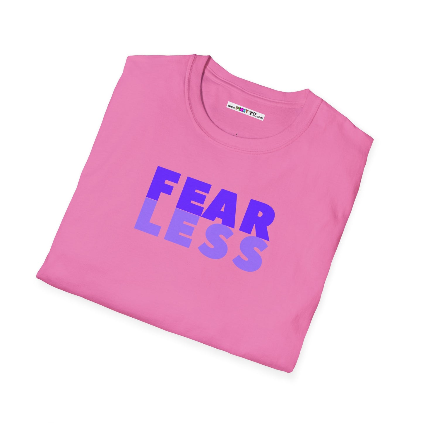 FEAR LESS Unisex Softstyle 100% Cotton T-Shirt