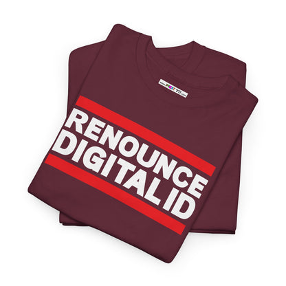 RENOUNCE DIGITAL ID Unisex Heavy Cotton Tee