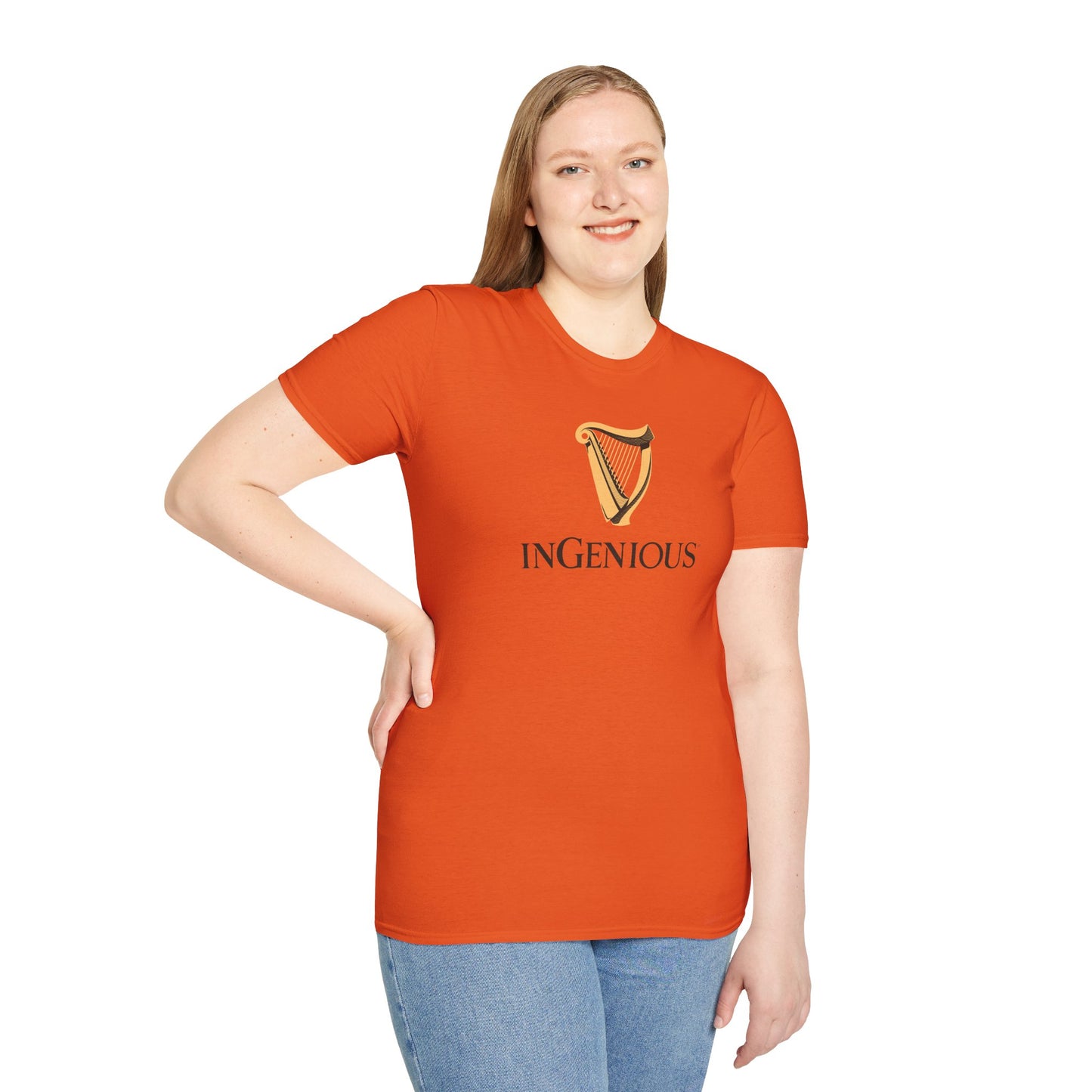 INGENIOUS Unisex Softstyle 100% Cotton T-Shirt