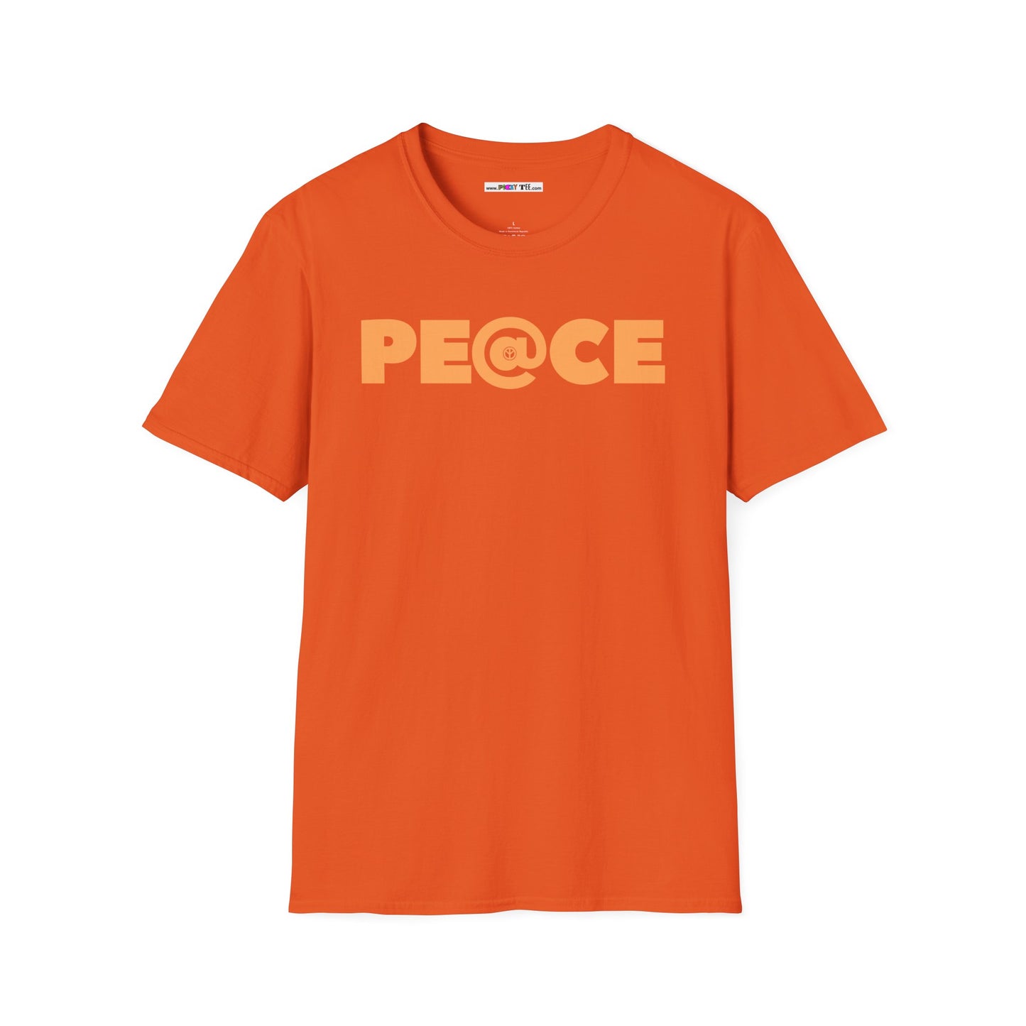 AT PEACE Unisex Softstyle 100% Cotton T-Shirt