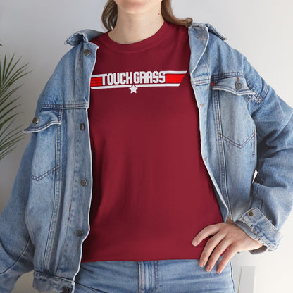 TOUCH GRASS Unisex Heavy Cotton Tee