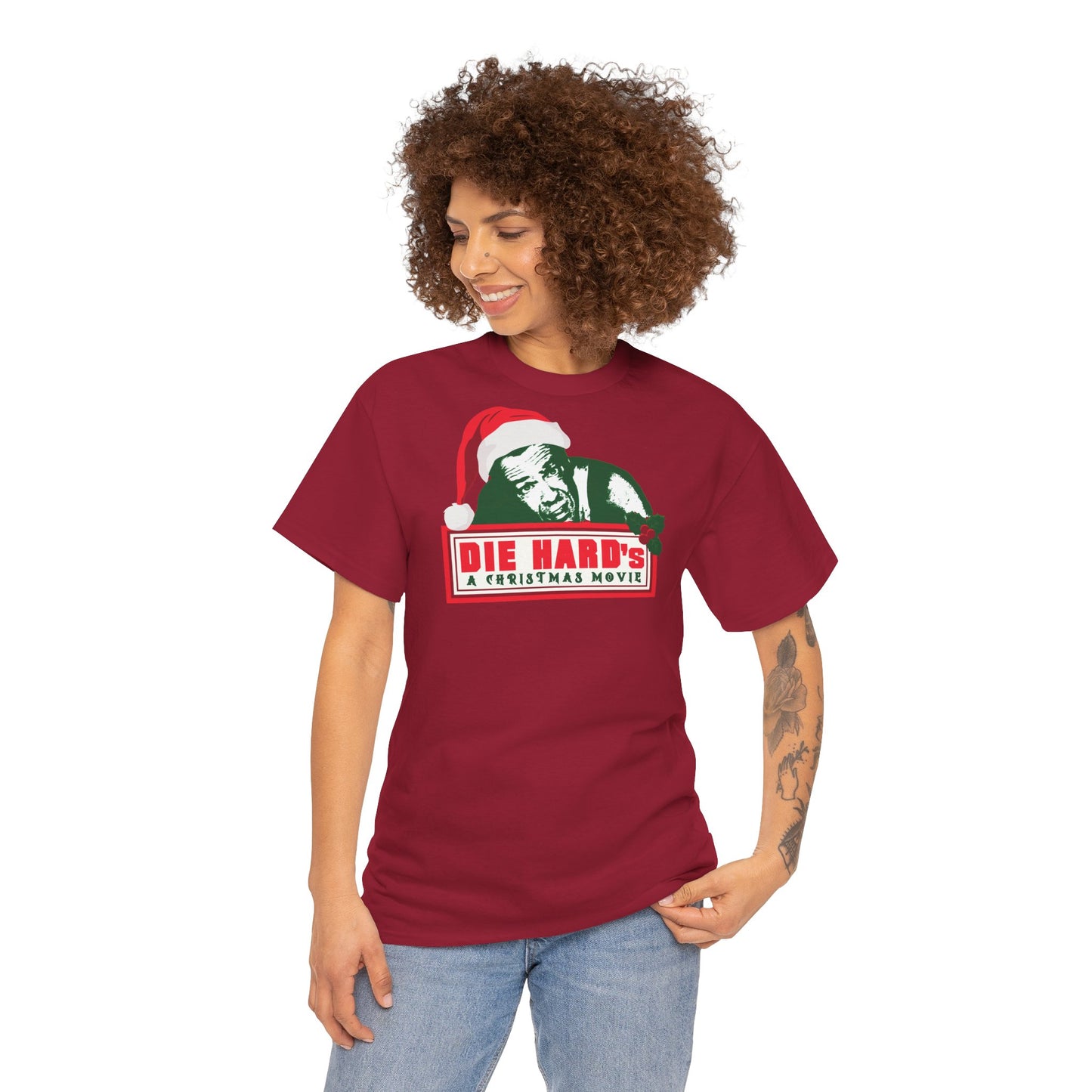 DIE HARD'S A CHRISTMAS MOVIE  Unisex Heavy Cotton Tee