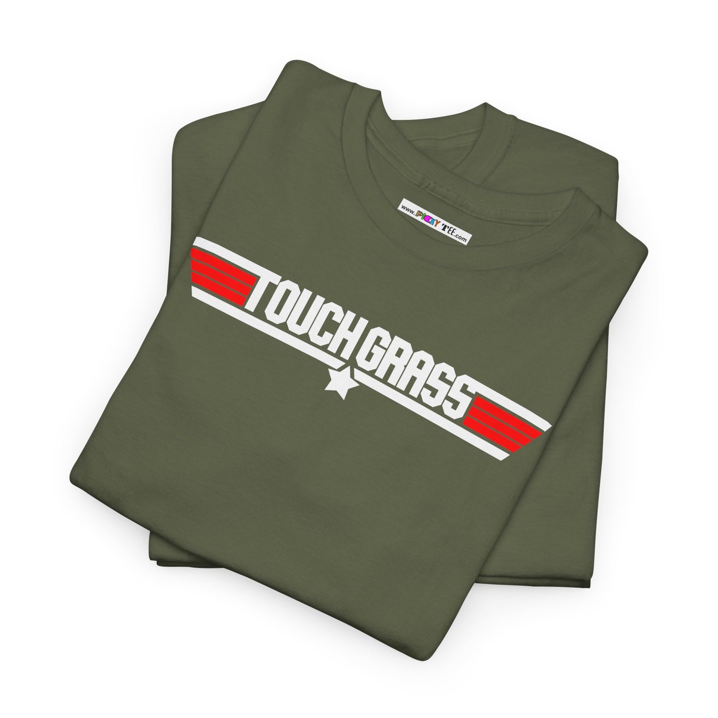 TOUCH GRASS Unisex Heavy Cotton Tee