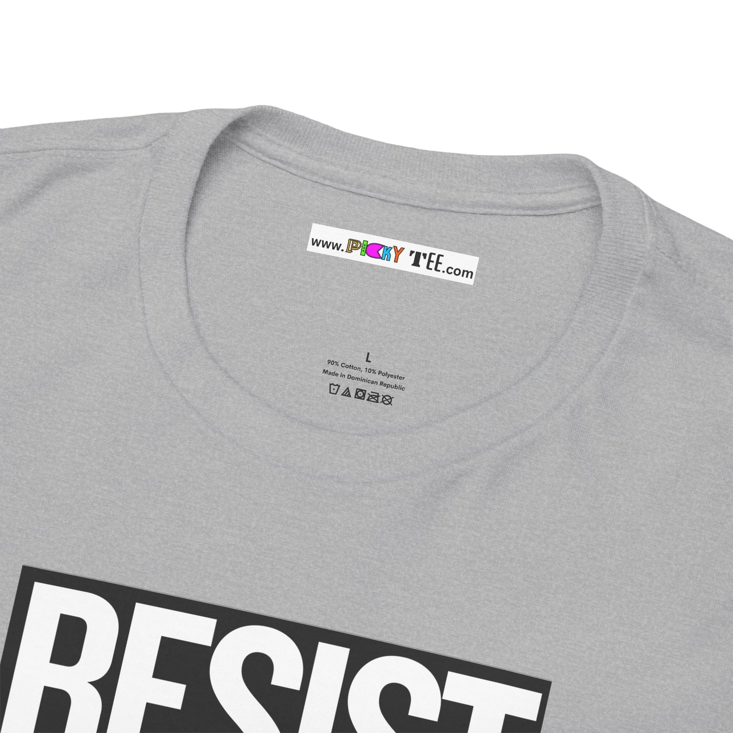RESIST STANCE UNITED Unisex Heavy Cotton Tee