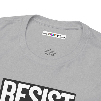 RESIST STANCE UNITED Unisex Heavy Cotton Tee