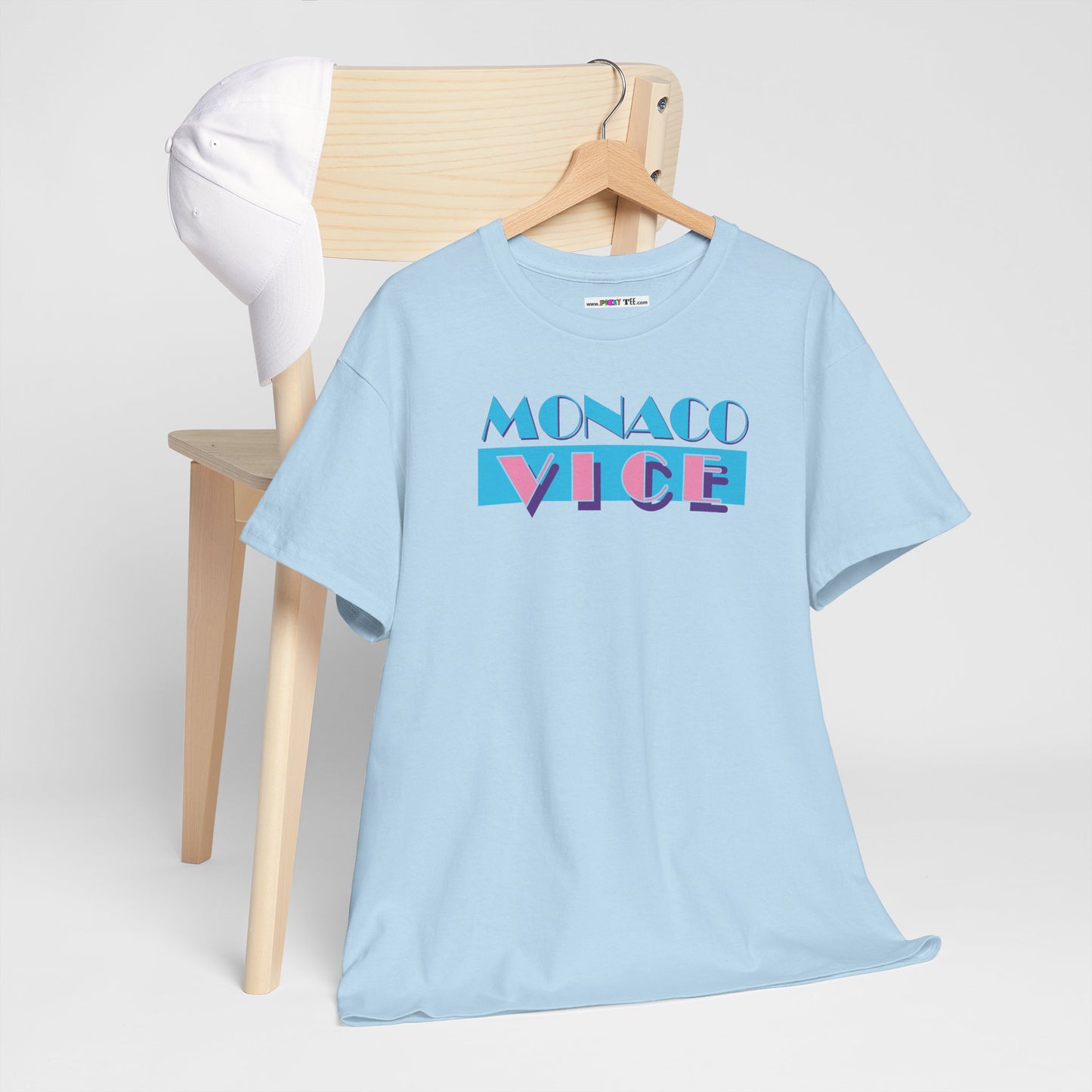 MONACO VICE Unisex Heavy Cotton Tee