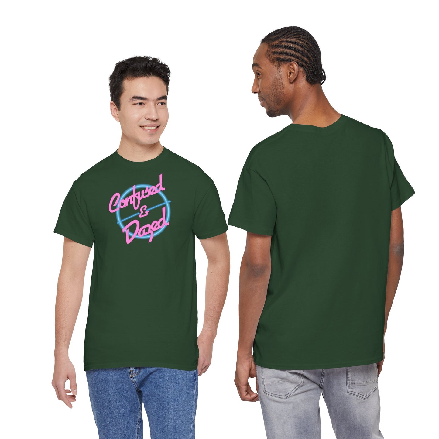 Confused & Dazed Unisex Heavy Cotton Tee