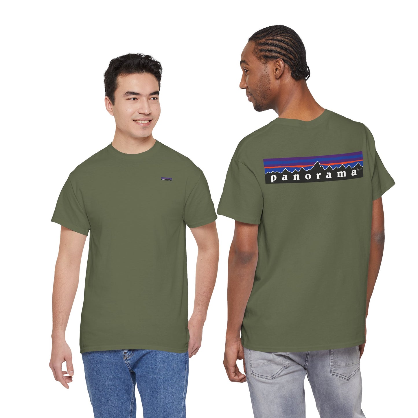p a n o r a m a Unisex Heavy Cotton Tee