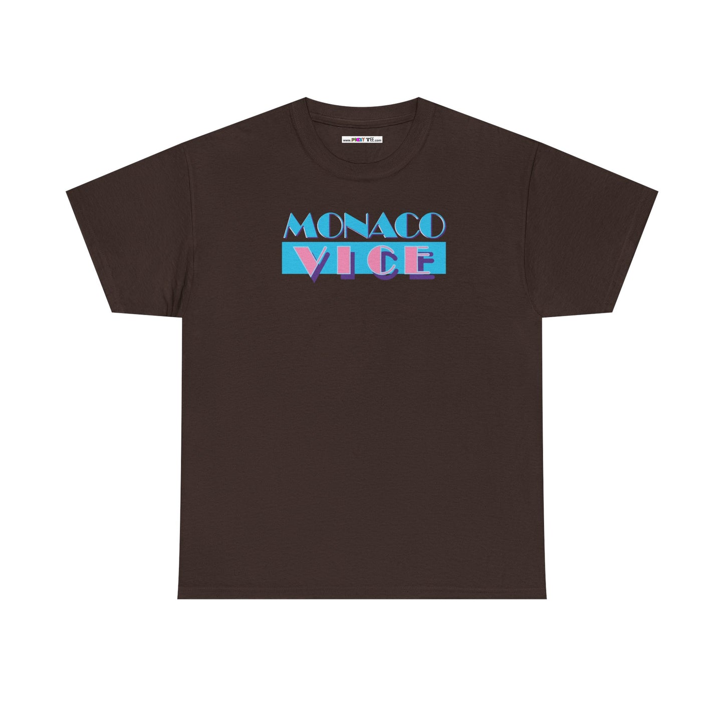 MONACO VICE Unisex Heavy Cotton Tee