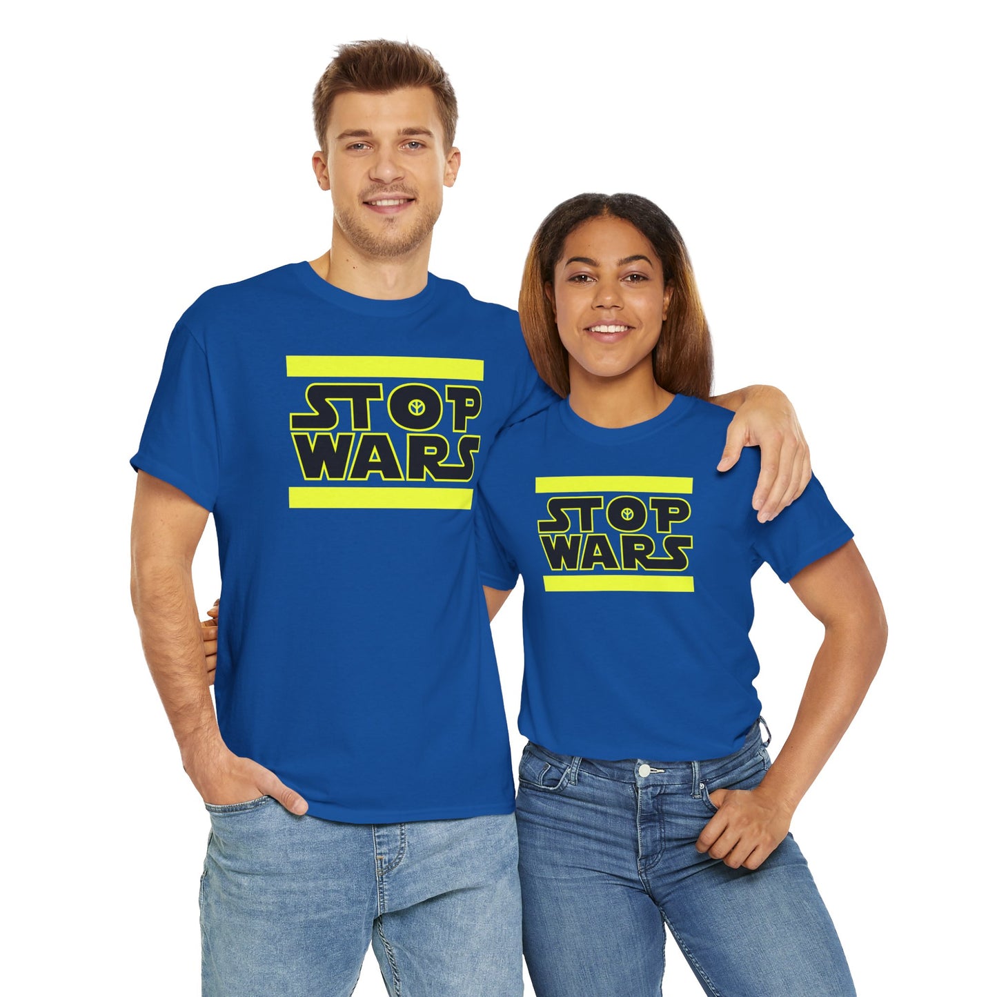 STOP WARS Unisex Heavy Cotton Tee