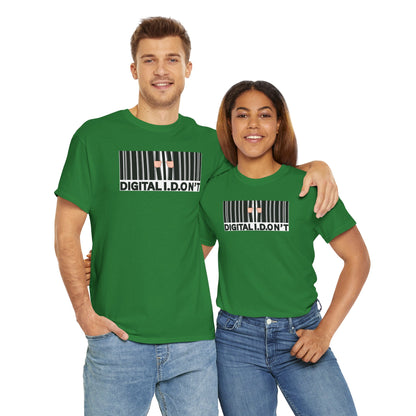 DIGITAL I.D.ON'T Unisex Heavy Cotton Tee