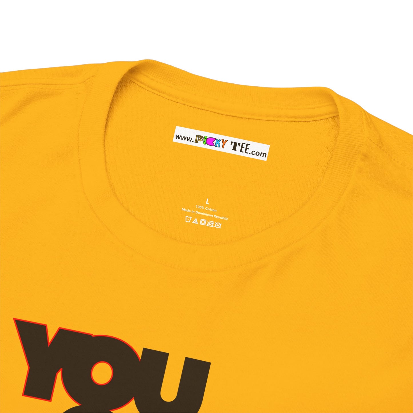 YOLO - YOU ONLY LOVE ONCE Unisex Heavy Cotton Tee