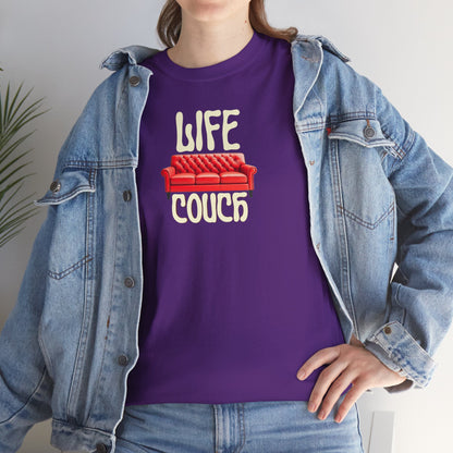LIFE COUCH Unisex Heavy Cotton Tee