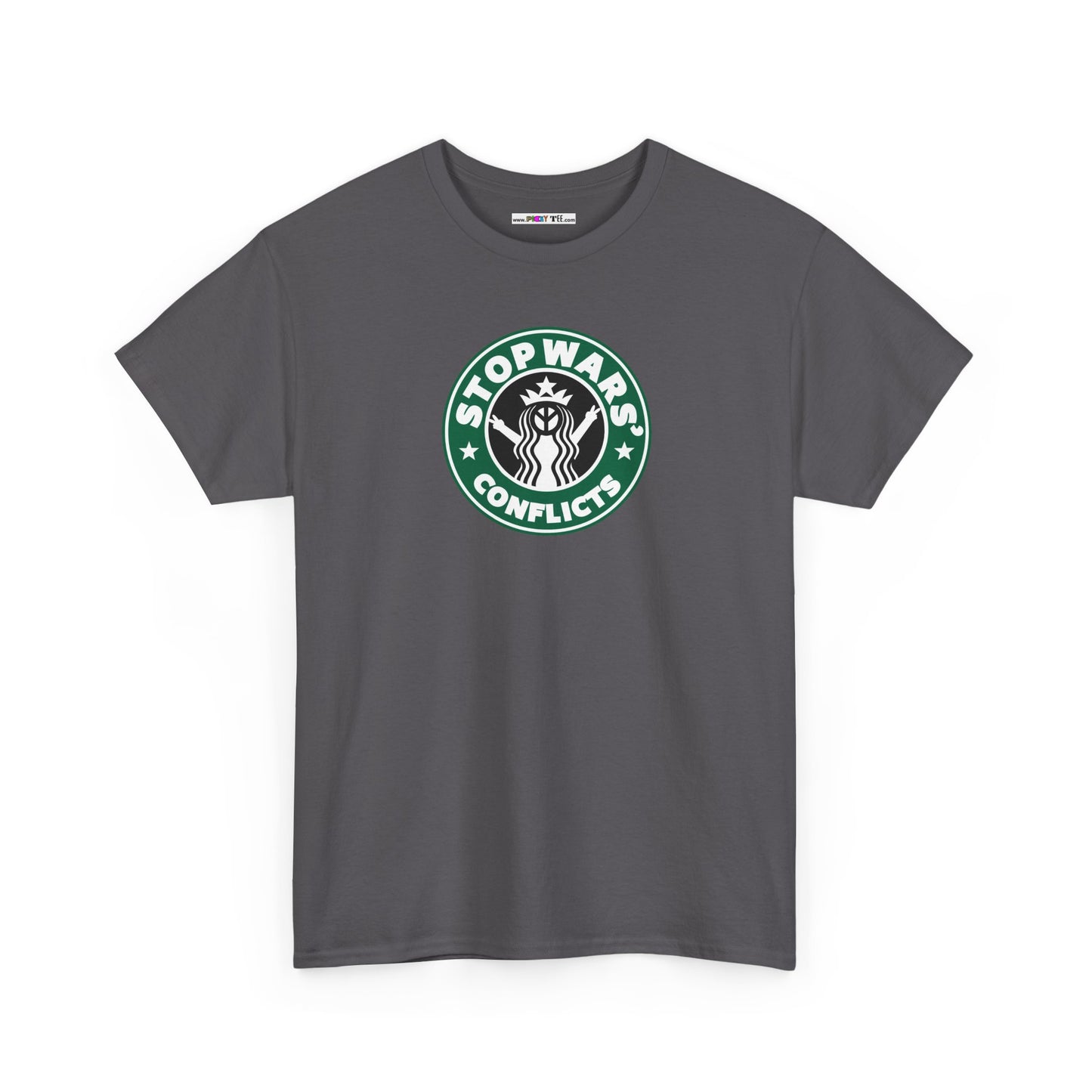 STOP WARS' CONFLICTS Unisex Heavy Cotton Tee