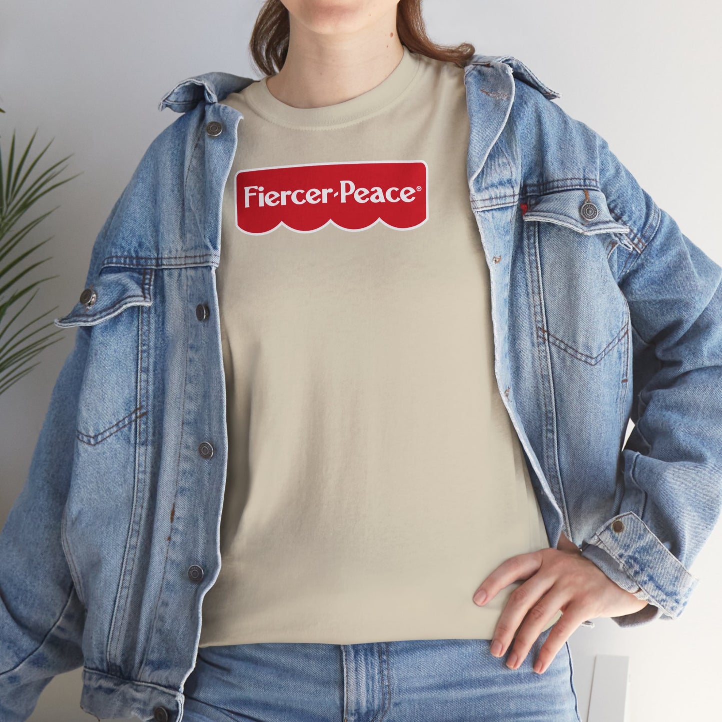 Fiercer Peace Unisex Heavy Cotton Tee