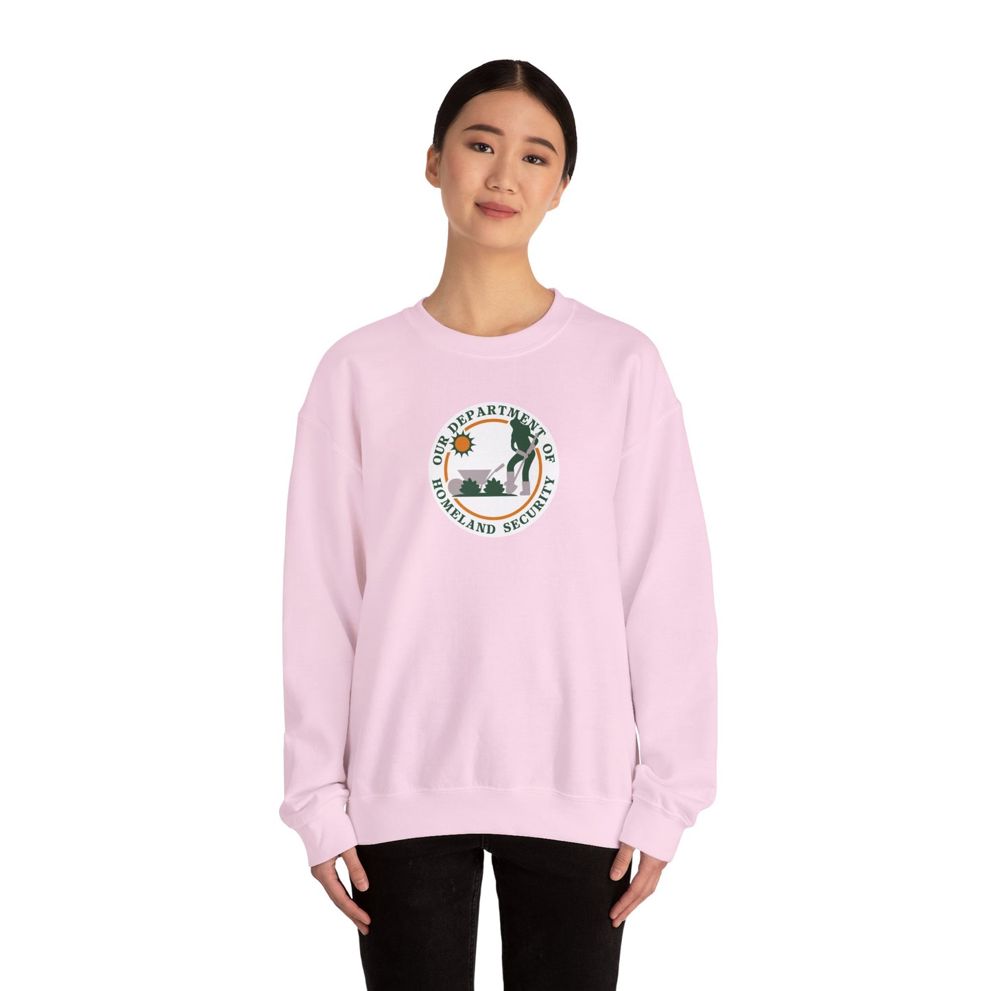 HOMELAND SECURITY (OUR DEPARTMENT OF)  Unisex Heavy Cotton Sweatshirt