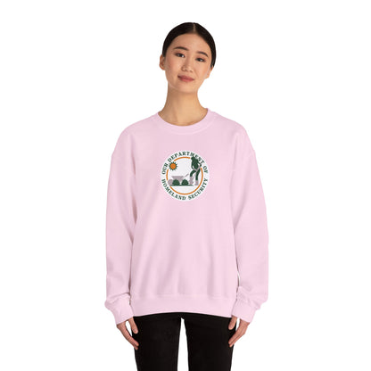 HOMELAND SECURITY (OUR DEPARTMENT OF)  Unisex Heavy Cotton Sweatshirt