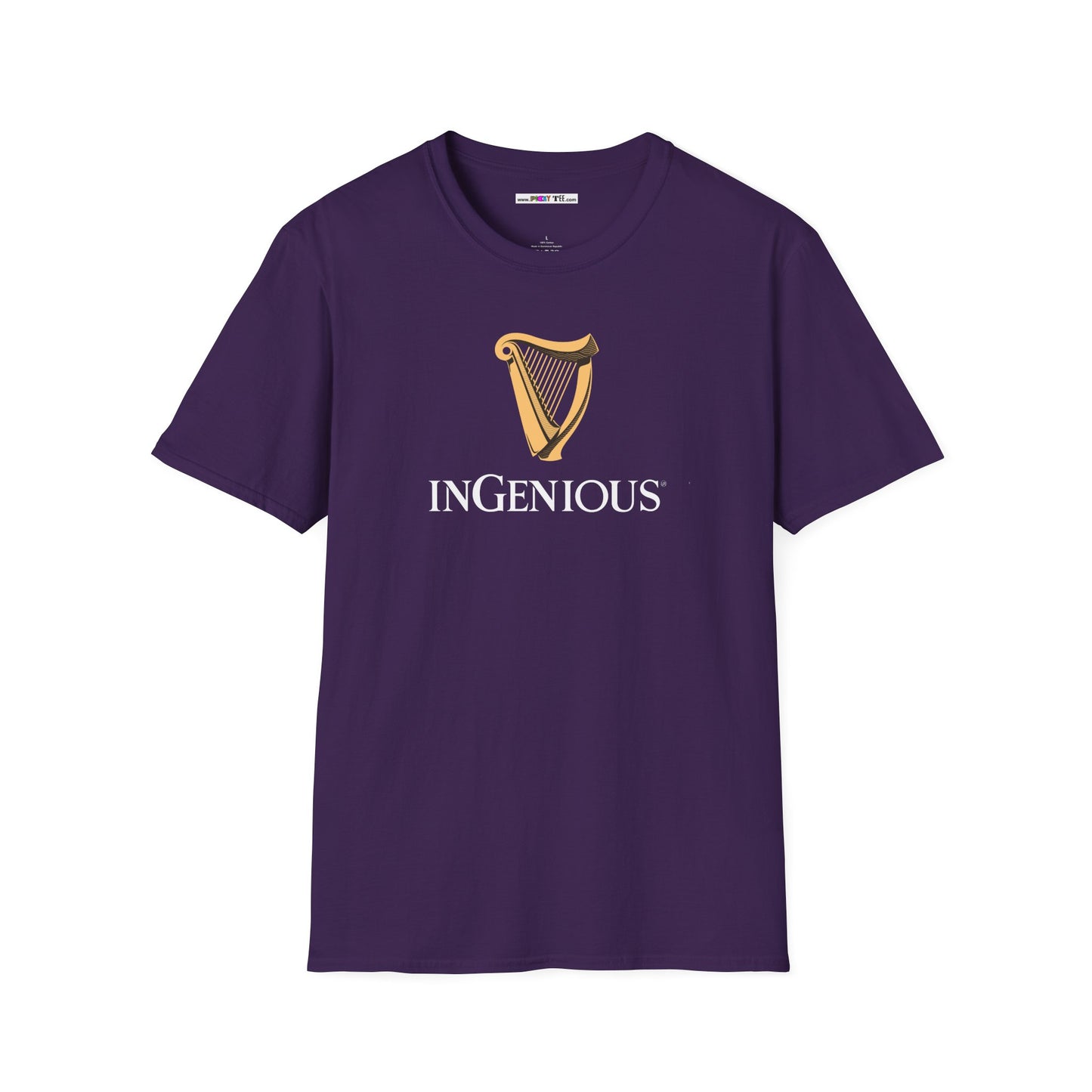 INGENIOUS Unisex Softstyle 100% Cotton T-Shirt