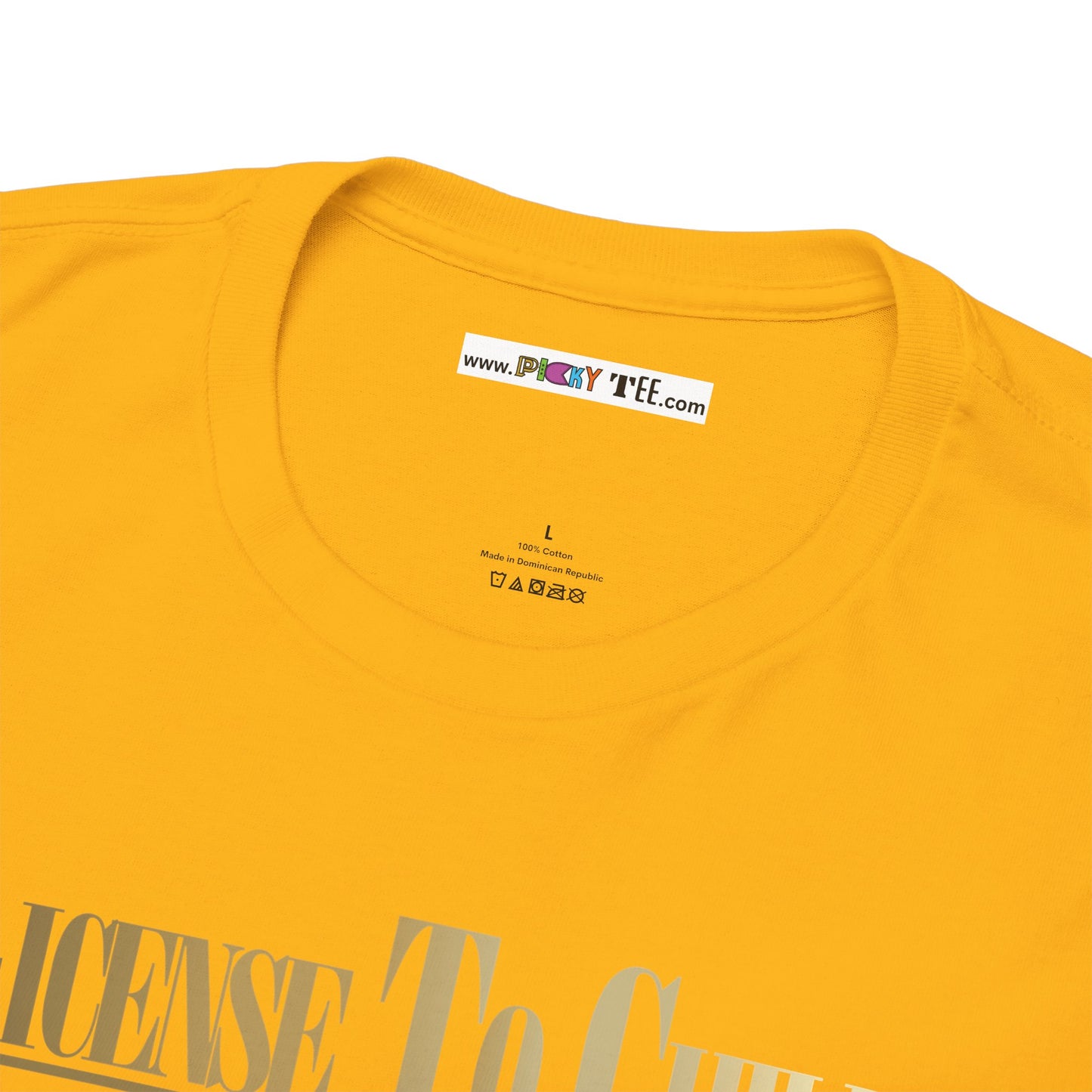 LICENSE TO CHILL 00Zzz Unisex Heavy Cotton Tee