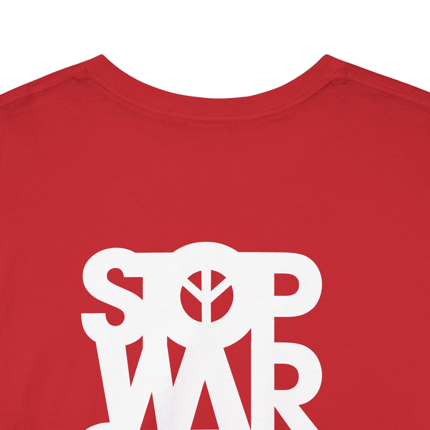 STOP WAR START PEACE Unisex Heavy Cotton Tee