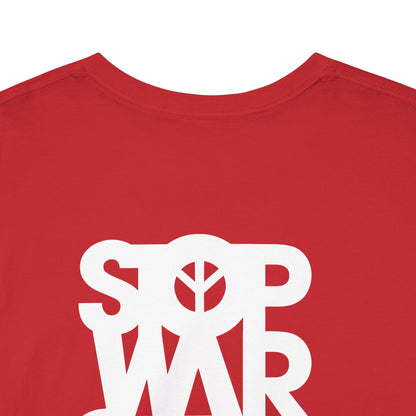 STOP WAR START PEACE Unisex Heavy Cotton Tee