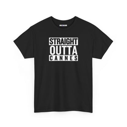 STRAIGHT OUTTA CANNES Unisex Heavy Cotton Tee