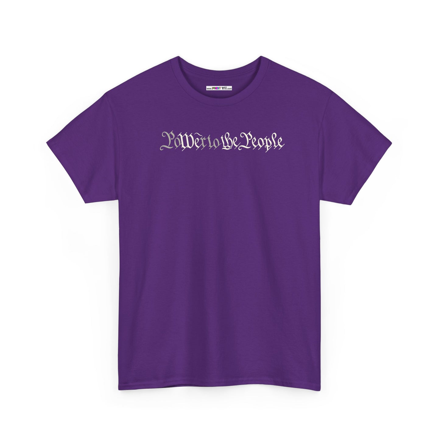 poWEr to THE PEOPLE Unisex Heavy Cotton Tee