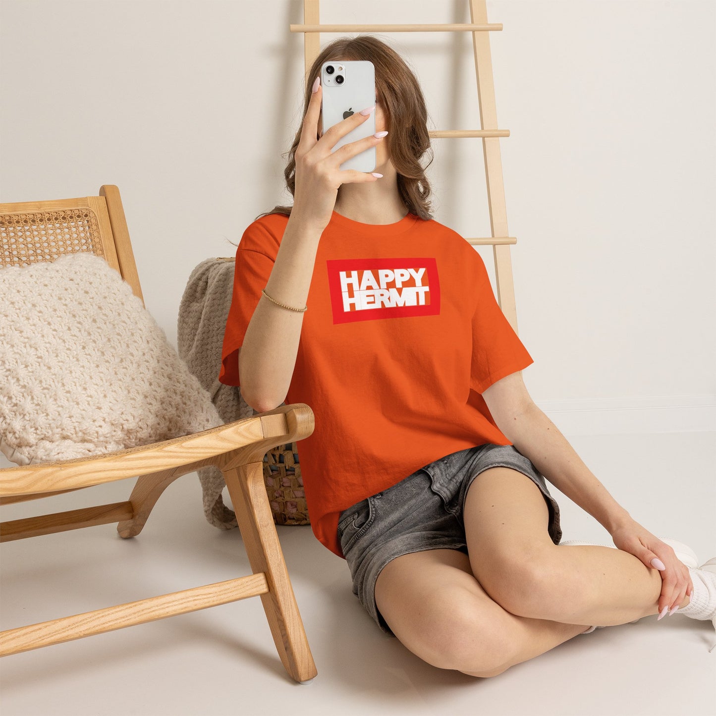 HAPPY HERMIT Unisex Heavy Cotton Tee