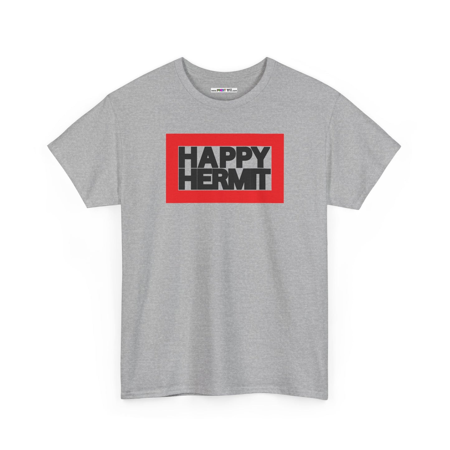HAPPY HERMIT Unisex Heavy Cotton Tee