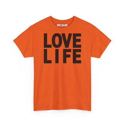 LOVE LIFE Unisex Heavy Cotton Tee