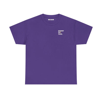 power off now Unisex Heavy Cotton Tee
