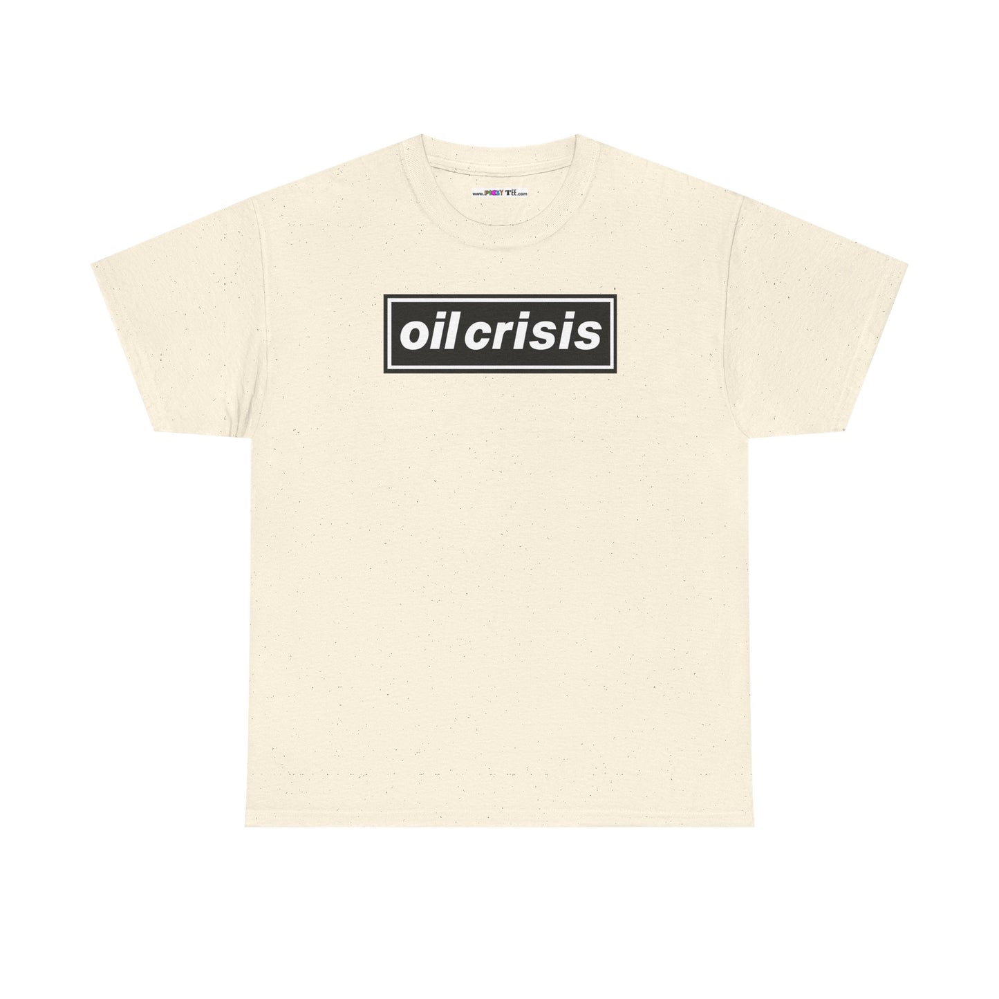 oil crisis/Foil THE crisis Unisex Heavy Cotton Tee