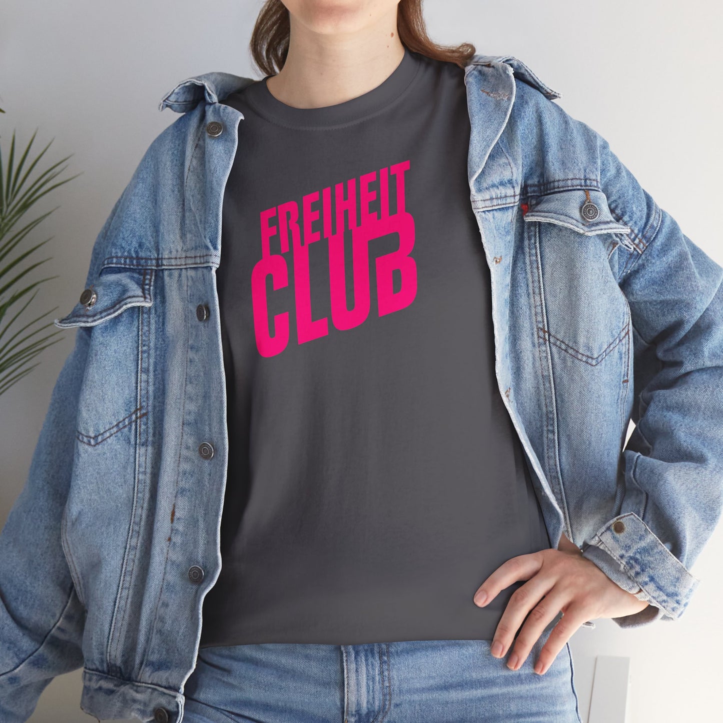 FREIHEIT CLUB  Unisex Softstyle 100% Cotton T-Shirt