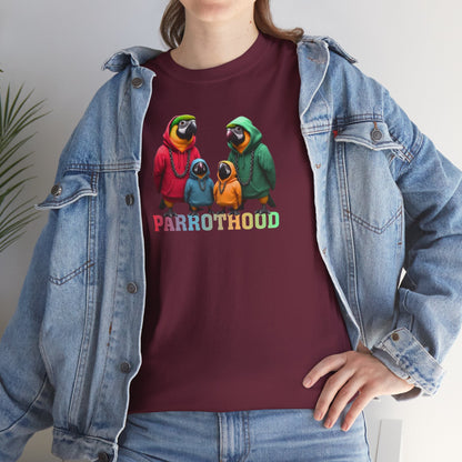 PARROTHOOD Unisex Heavy Cotton Tee