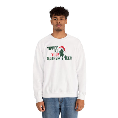 YIPPEE KI YULE MOTHER...KER  Unisex Heavy Blend™ Crewneck Sweatshirt