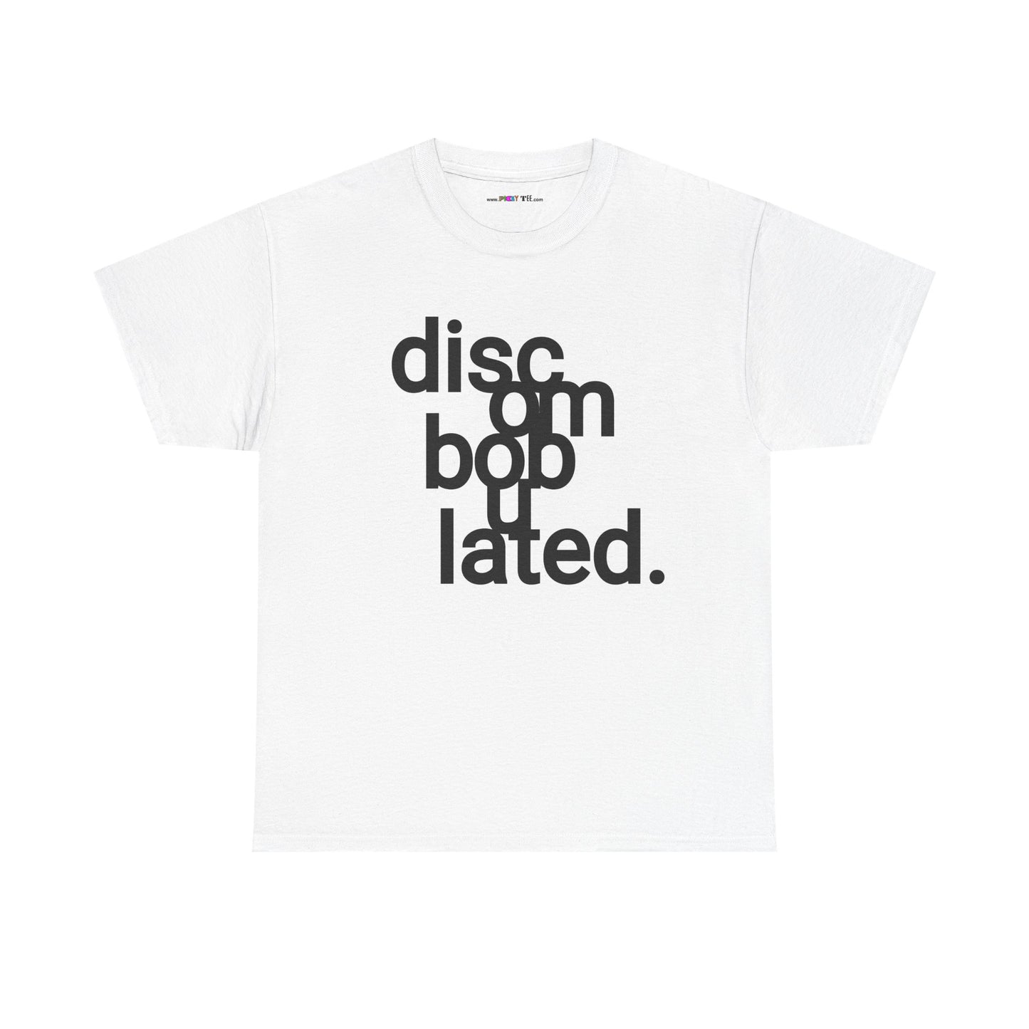 disc om bob u lated. Unisex Heavy Cotton Tee